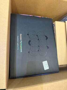 Govee Permanent Outdoor Lights Pro RGBICW Smart LED Lights 100ft